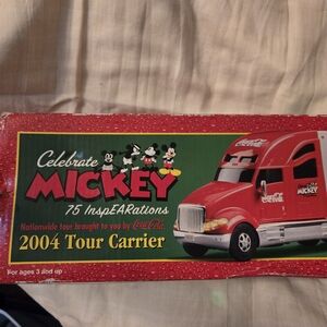 Coca Cola Mickey 2004 Tour Carrier - Red